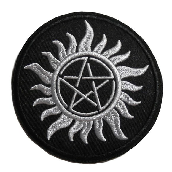 Supernatural WINCHESTER Bros Logo 5" Wide Embroidered PATCH